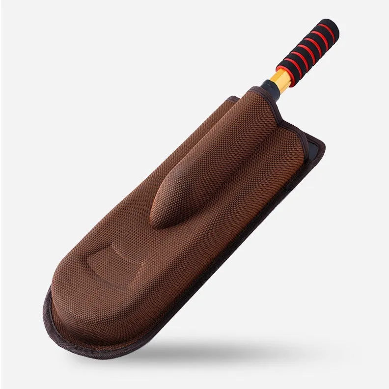 Telescopic car wash mop with alloy handle and retractable brush, Brown Line small telescopic option