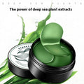 Seaweed collagen essence eye mask patches in 60 tablet pack for moisturising treatment