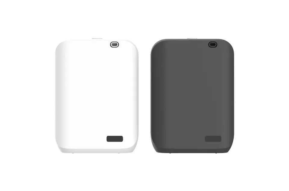 White smart HVAC wall mount essential oil diffuser with 150ml capacity and app control interface
