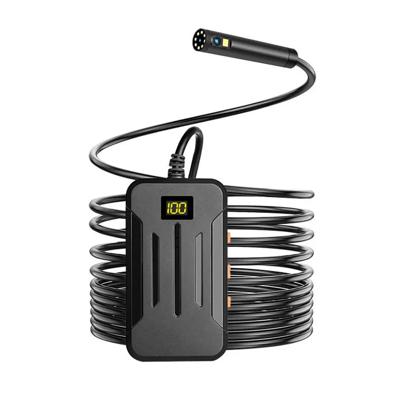 Wireless endoscope dual lens mini camera with 5.5mm and 8mm probes, IP68 waterproof, 20m length, HD resolution