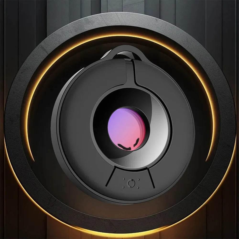 Compact camera detector with infrared optical lens for 5-metre detection of hidden cameras in darkness