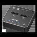 MAIWO K3016 M2 solid state hard disk dock with cables and adapter for SATA and NVMe drive cloning