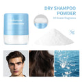 Disposable 5g dry hair booster powder kit with sponge headband and mirror for bangs.