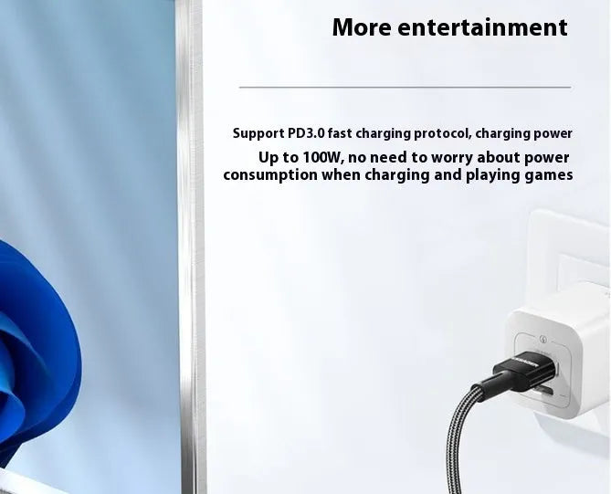 11-in-1 USB-C expansion dock with 20cm cable separator and Gigabit network port