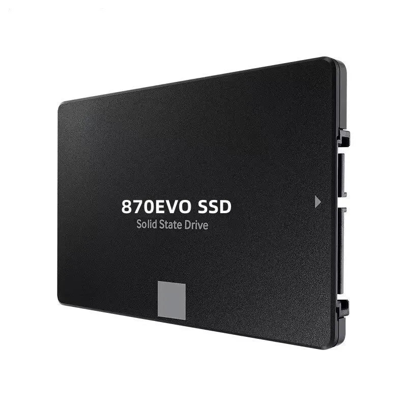 Samsung 870 EVO 2.5-inch SATA III solid-state drive for internal computer storage upgrade.