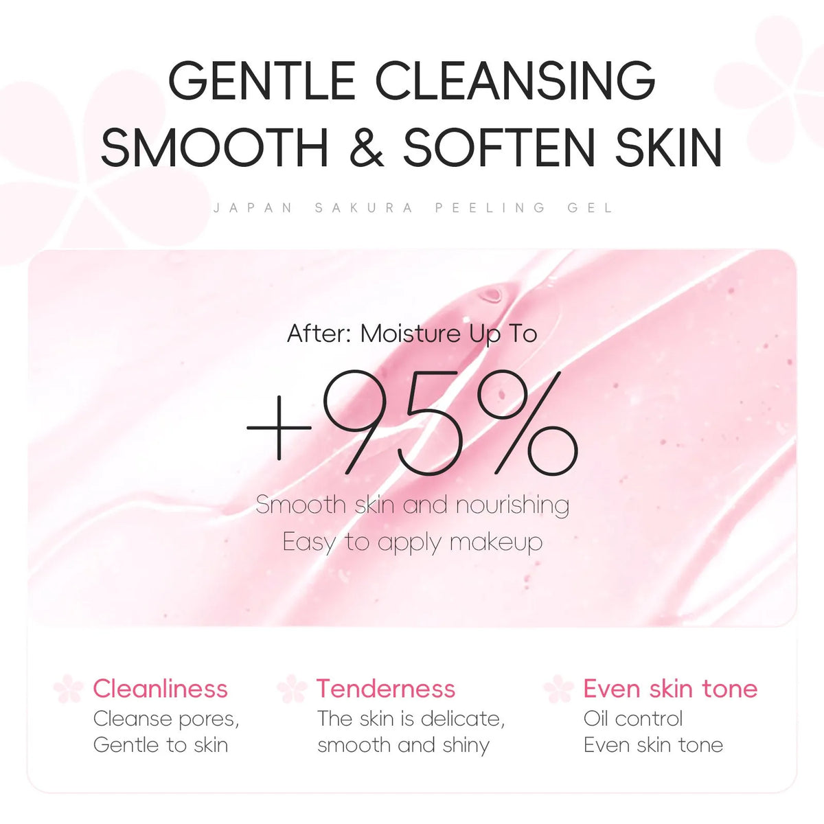 60g facial scrub exfoliating cleanser for women's pore cleansing, universal skin type skincare product
