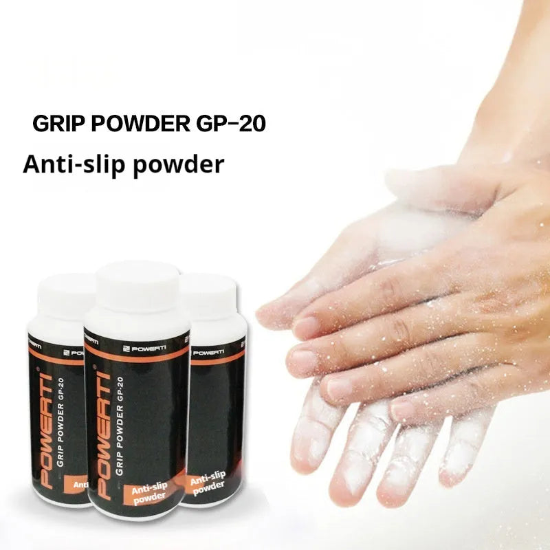 White magnesium carbonate anti-slip powder container for sports like badminton and tennis