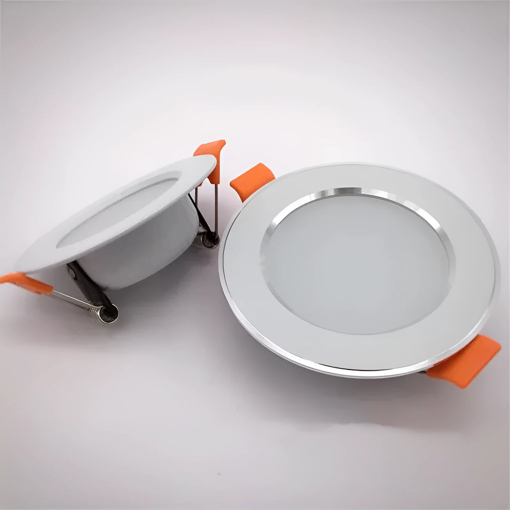 Aluminium shell anti-fog straw hat style LED recessed downlight ceiling light