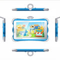 7-inch children's learning tablet in cartoon colours with stand and 3G call function