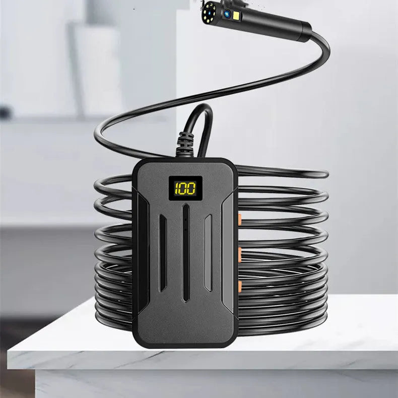 Wireless endoscope dual lens mini camera with 5.5mm and 8mm probes, IP68 waterproof, 20m length, HD resolution