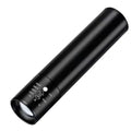 Black and silver portable red light mosquito repellent lamp with USB charging cable