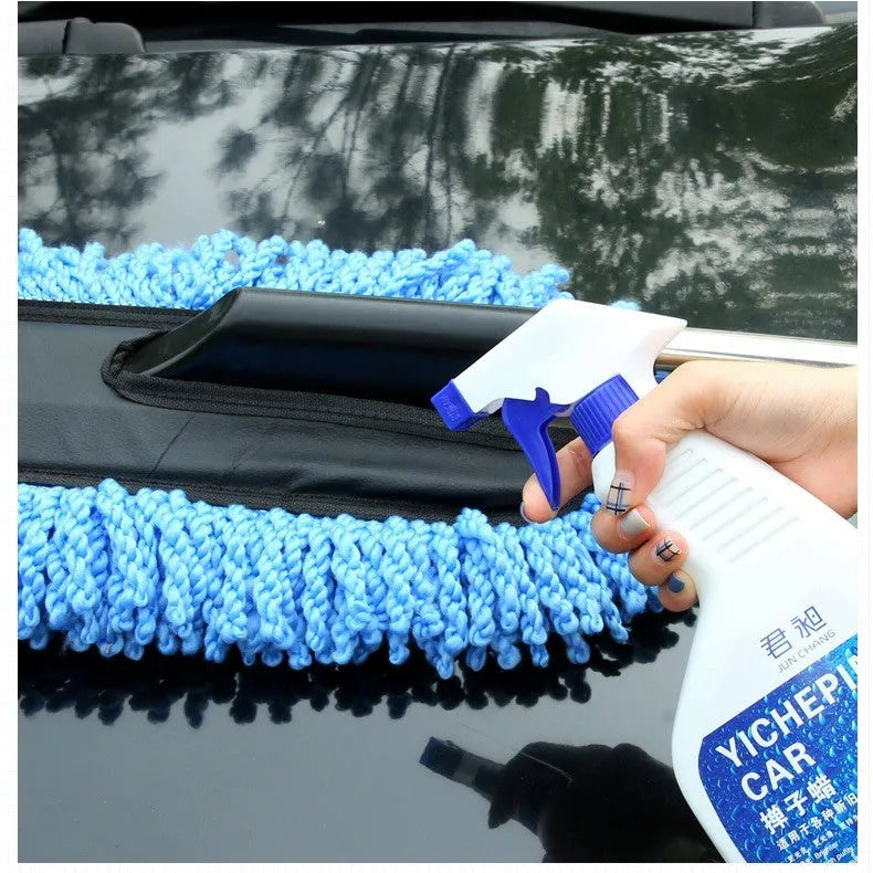 500ml bottle of duster wax spray for car paint glazing and oxidation resistance