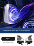 Modified original Burmester audio speaker for Mercedes-Benz GLC X254 with rotating tweeter mechanism.