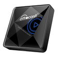 Black Wireless Car Bluetooth AIBOX Magic Box with Type-C connector for car audio streaming