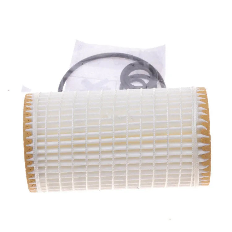 HU718 5X oil filter with polyester mesh wire wound element for 10μm lubricating oil filtration