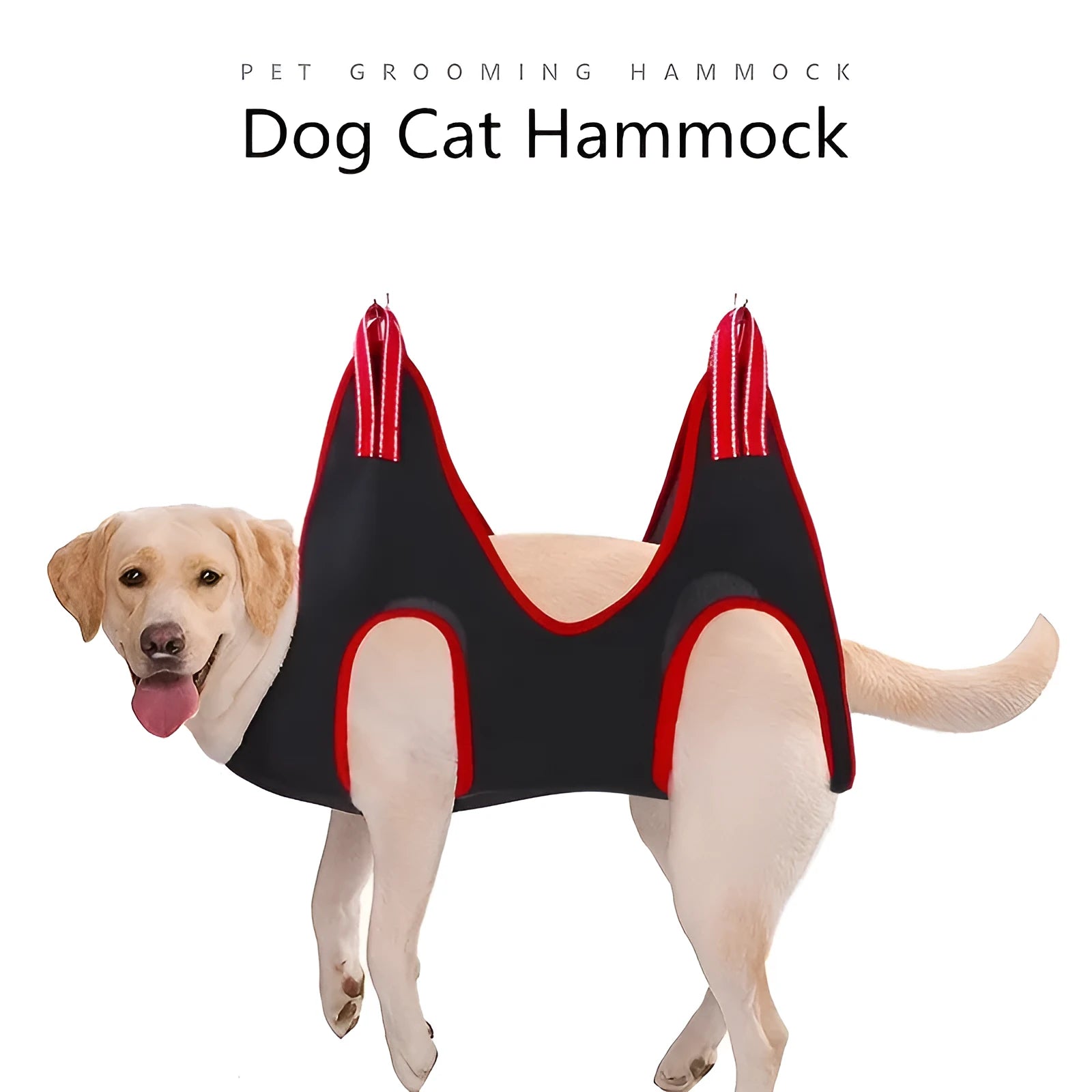 Pet grooming restraint bag hammock set for cat and dog nail trimming and bathing in four sizes
