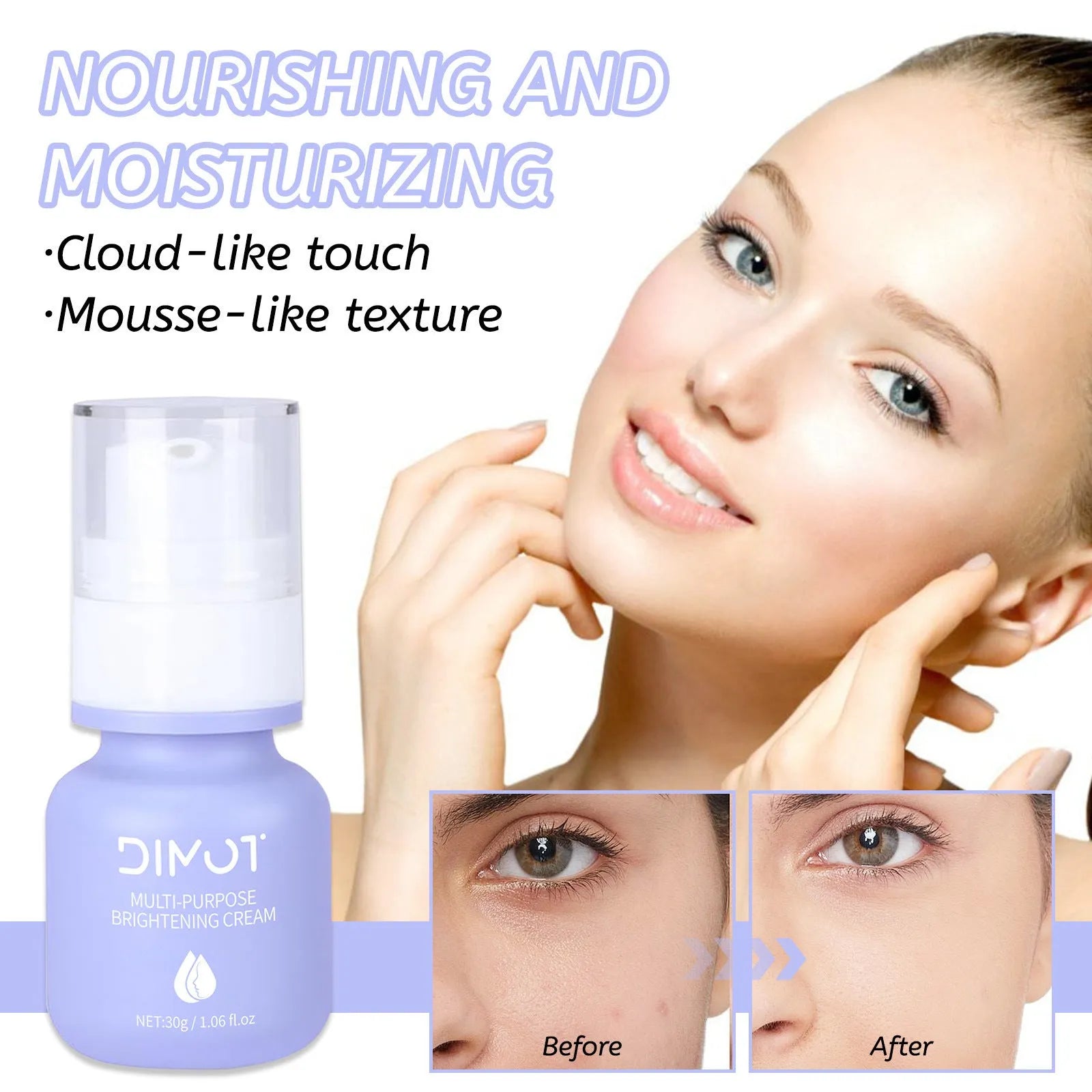 30ml tube of universal make-up primer and moisturising cream for all skin types.
