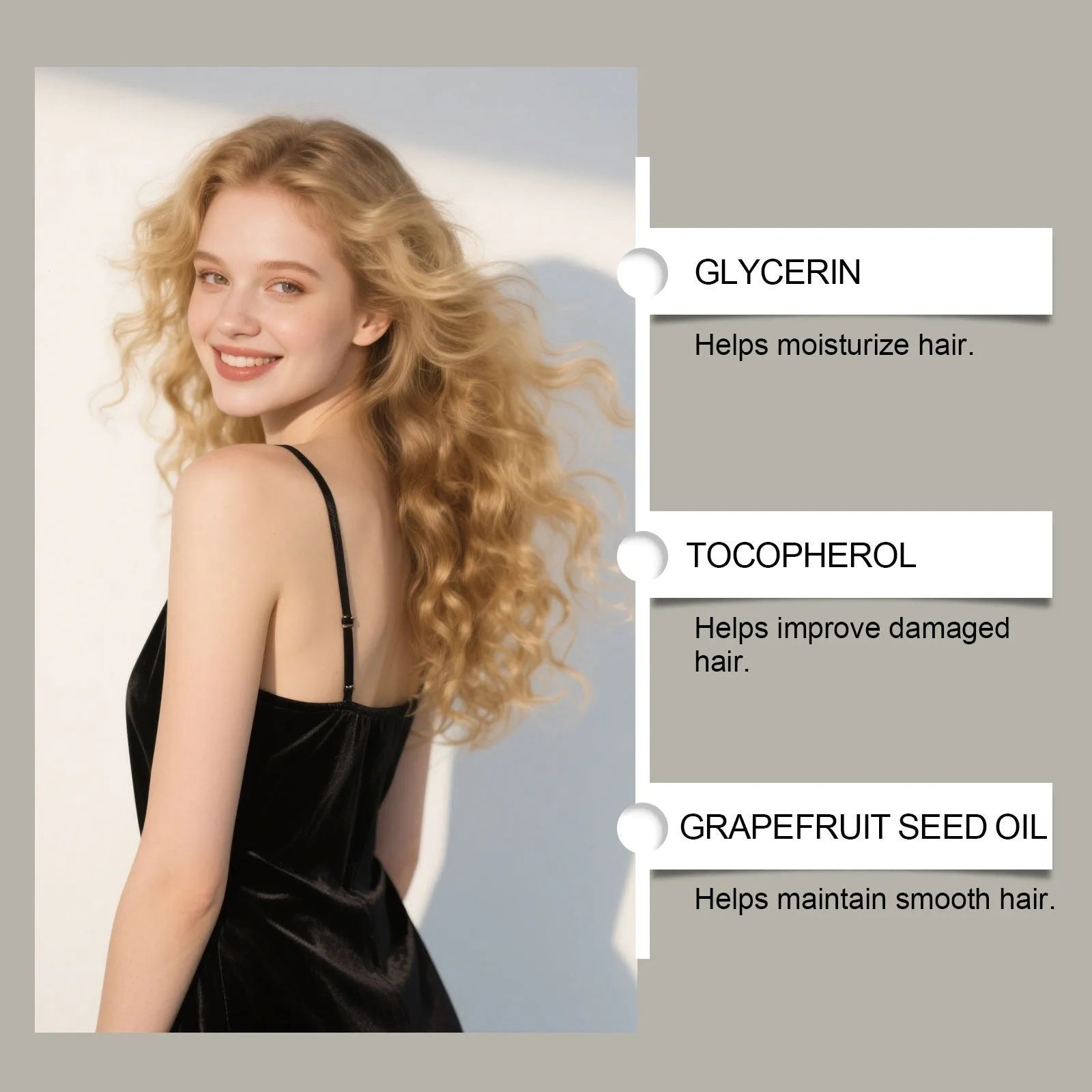 Grapefruit Hair Conditioner bottle with 120ml capacity, showing natural oil ingredients for hair hydration