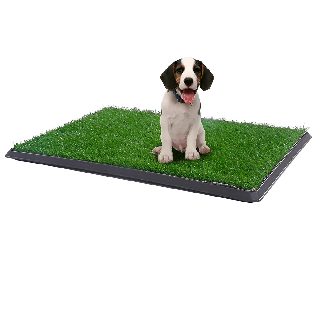 Particle dog toilet emulational lawn in PE, small 40.6 x 51cm, medium 51 x 64cm, large 51 x 76cm