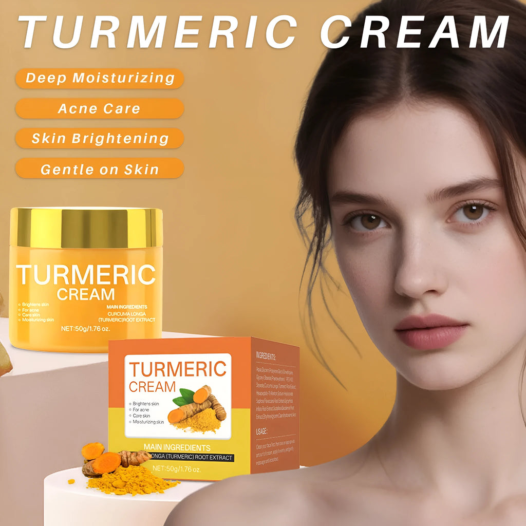 50g moisturising cream in a 53mm x 53mm x 48mm jar for skin brightening and hydration.