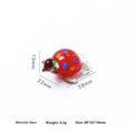 Glass geometric turtle ornament in blue head and blue shell colour, modern simplicity style for home decoration