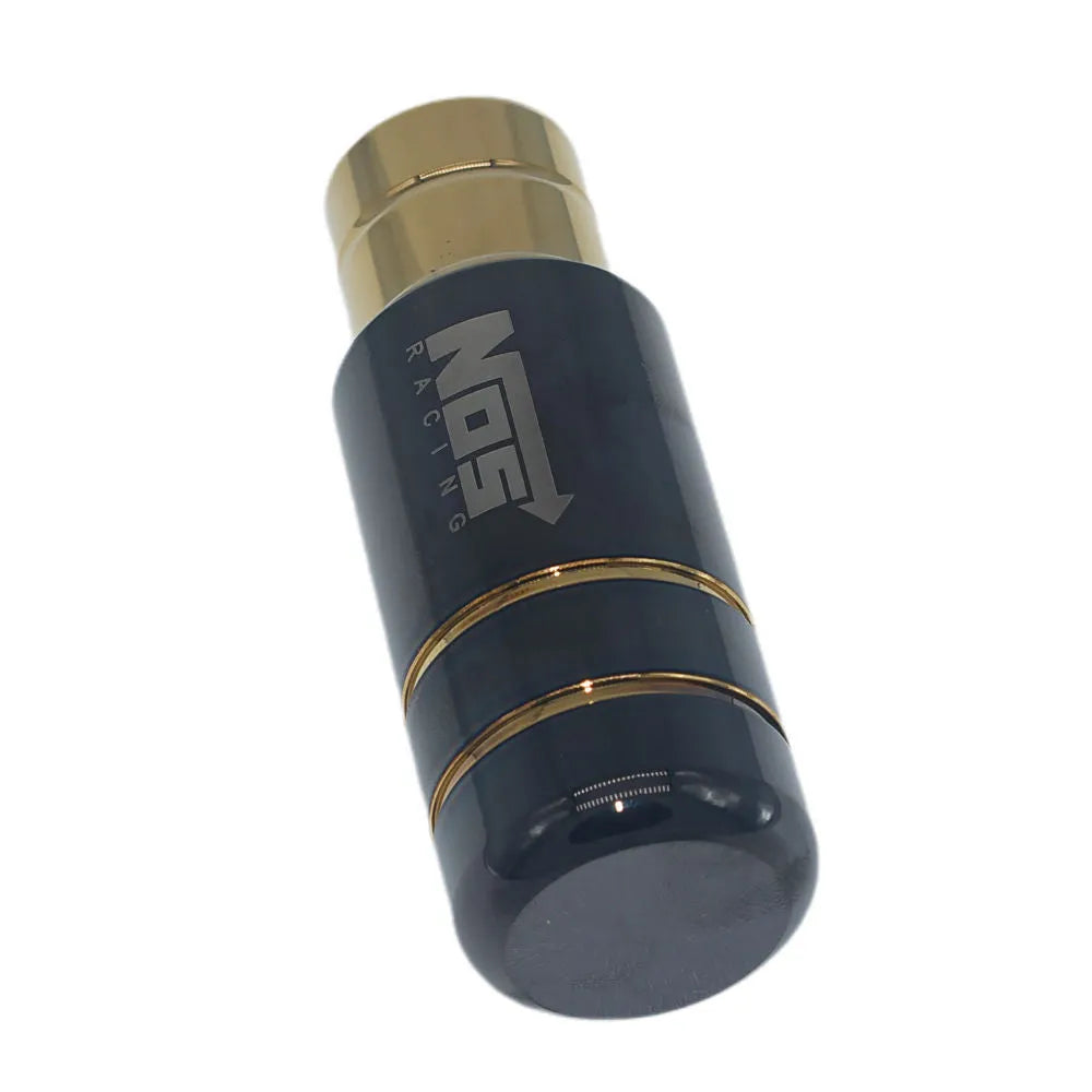 Roasted black gold blue aluminium alloy gear shift head with universal 8-12mm installation for cars