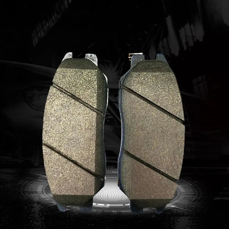 Aiteng Kyron Rester brake pad set with metal accessories for vehicle-specific replacement
