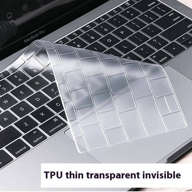 Silicone keyboard cover for MacBook Air and Pro with high-definition printed keys