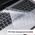 Silicone keyboard cover for MacBook Air and Pro with high-definition printed keys