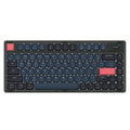 Ajazz AK832PRO mechanical keyboard with colour screen, green or tea colour options, and compact 81-key layout