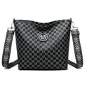 Retro dumpling-shaped PU shoulder bag in black, brown, or white with zipper change pocket