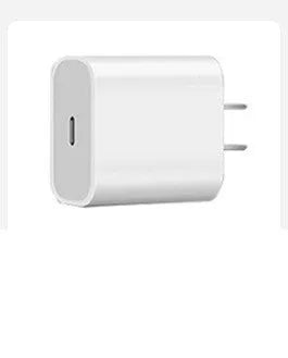 White 40W QC3.0 fast charger set with 5A charging cable for mobile phones