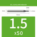 4-blade tungsten steel end mill for CNC milling with 35 degree helix angle