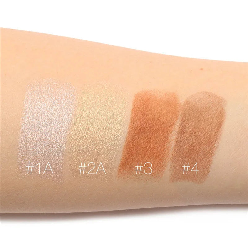 Perfection Face Contour Highlighter cream makeup in four colour options for facial contouring