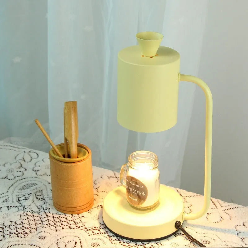 White European-style aromatherapy melting wax lamp with dimmer switch and 1.5m wire