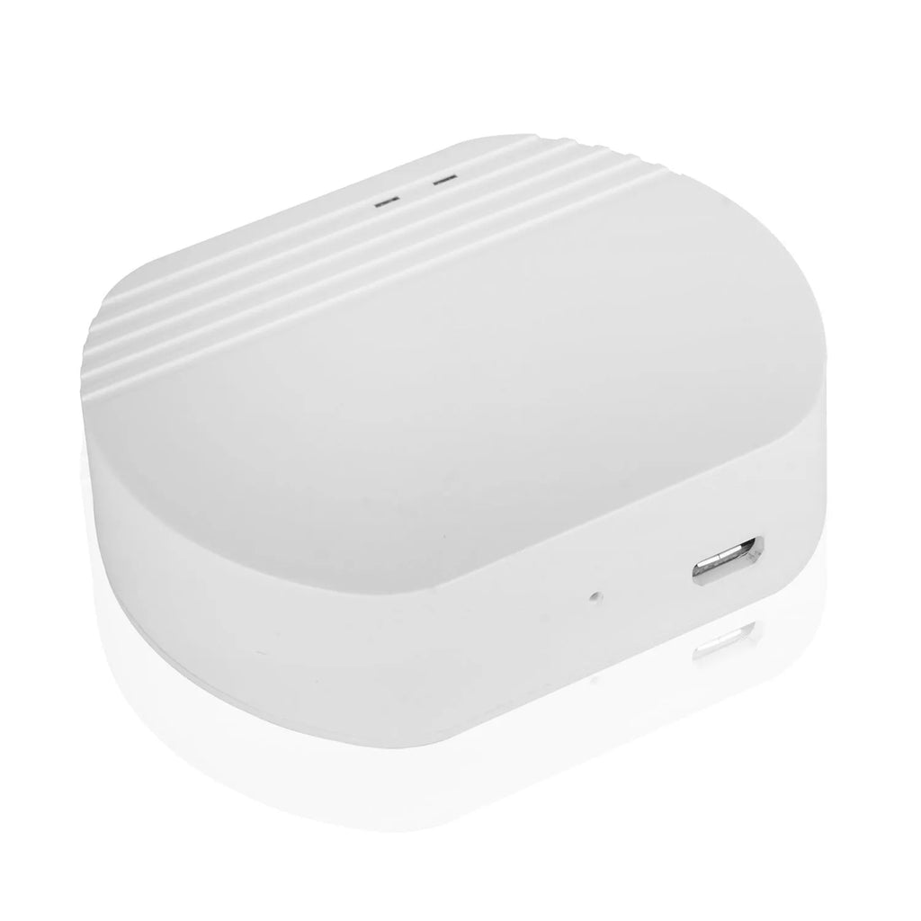 White Zigbee smart home wireless gateway compatible with SONOFF and EWelink, mini size, Micro USB powered