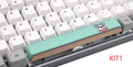 6.25U space PBT five-sided sublimation mechanical keycap, original height, colour KIT 1 to KIT 16