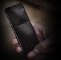 Tempered glass anti-spy privacy screen protector for Apple iPhone models with anti-reflective coating