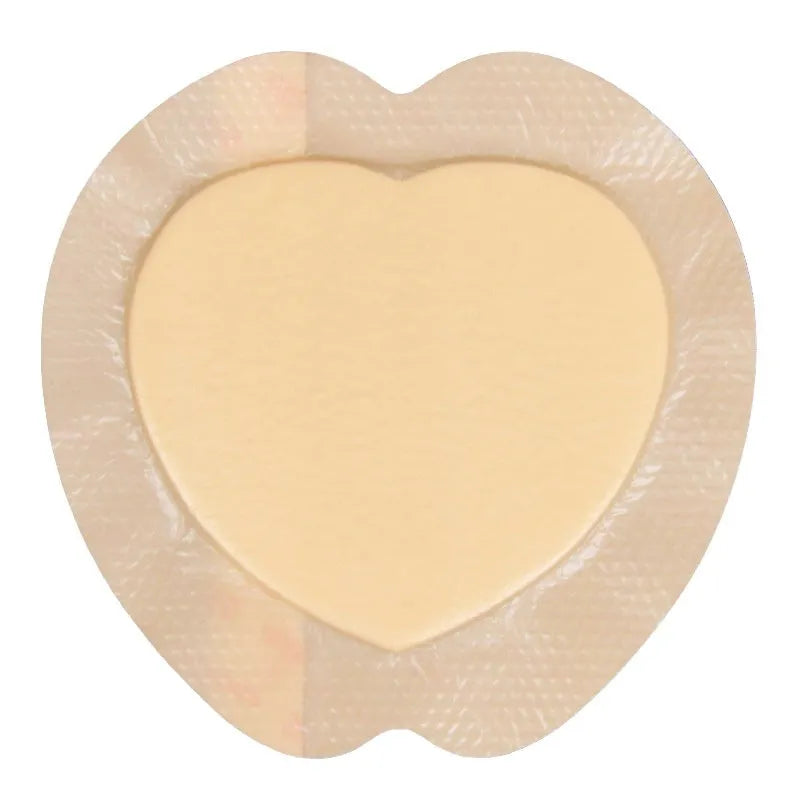 Silicone gel foam bedsore sticker in skin colour for pressure sore prevention with neutral soft hardness