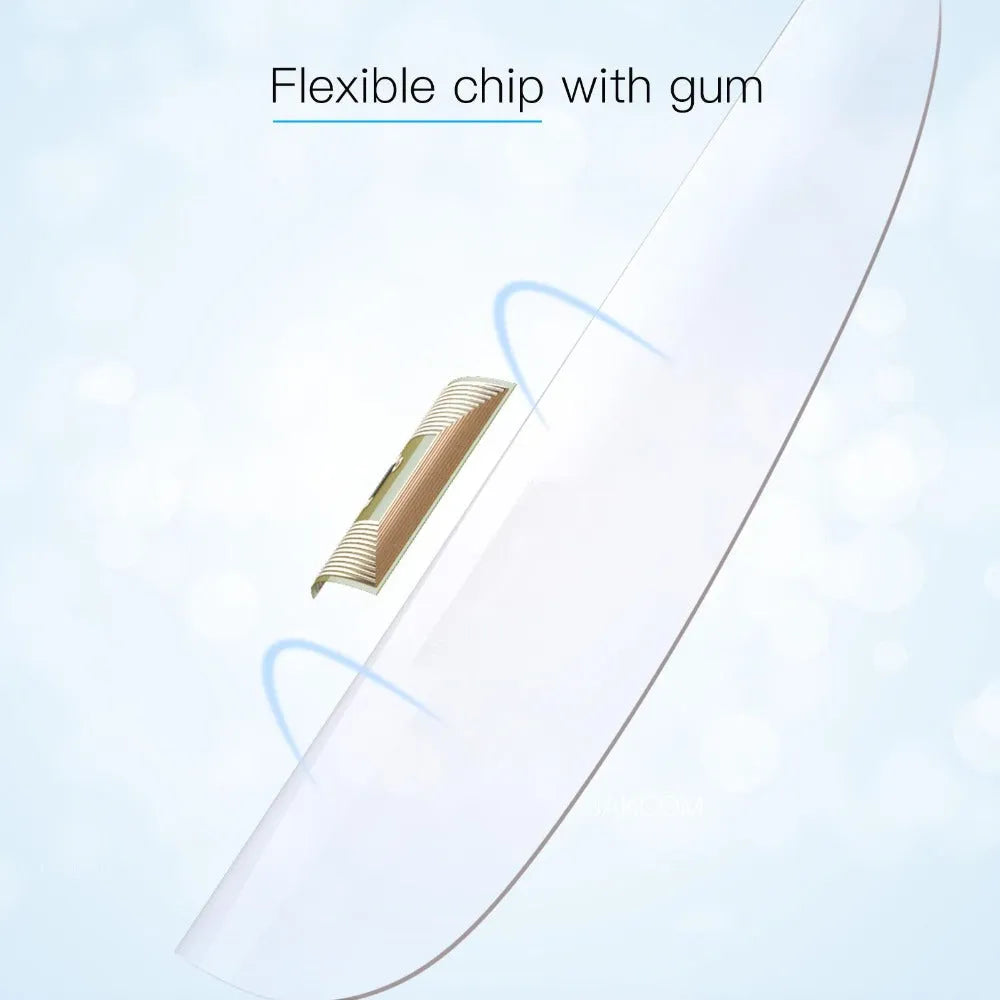 JAKCOM N3 Smart Nail Chip in red, wireless NFC sensor nail chip for mobile phone touch activation.