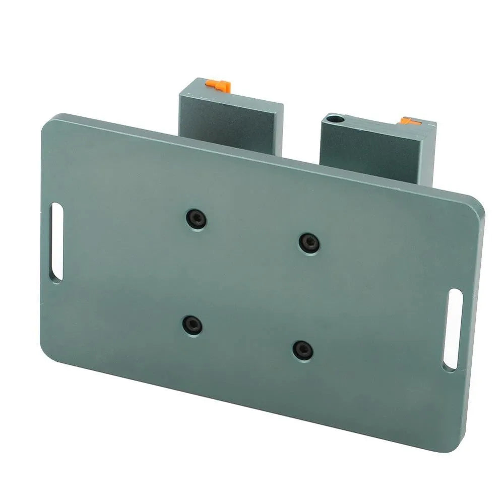 Mobile phone rear cover glass fixing fixture with adjustable elasticity and silicone grip points