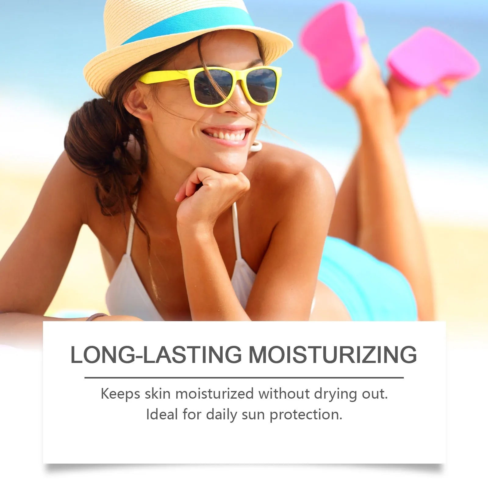 23g non-oily facial sunscreen stick in protective case