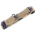 MS4 tactical nylon multifunctional strap rope in black colour showing 150 cm length