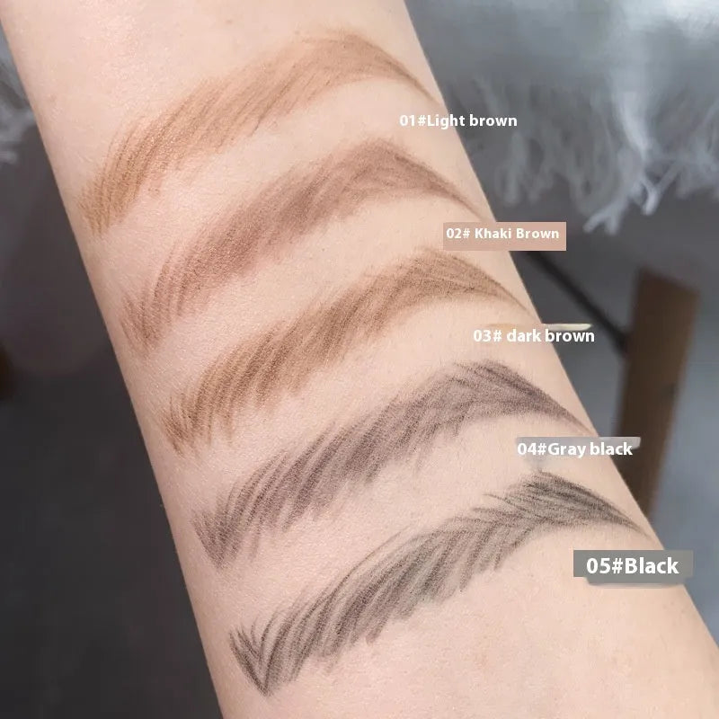 Small Gold Chopsticks ultra-fine eyebrow pencil in five colour options for precise brow definition