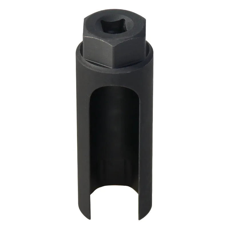 Black chromium vanadium steel oxygen sensor sleeve for 22mm automotive exhaust sensors