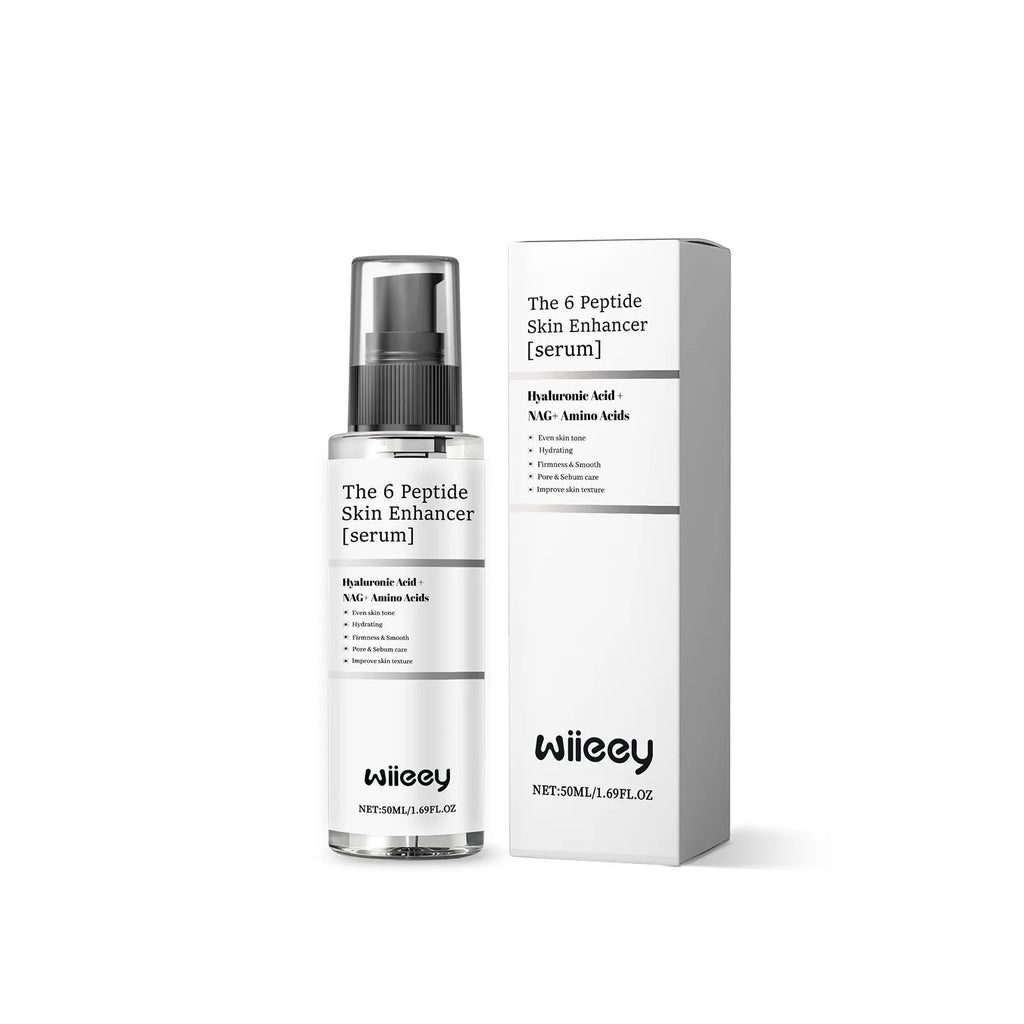 Skin Enhancer Serum 50ml bottle with Hyaluronic Acid and peptide formula