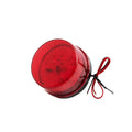 HC-79 24V warning light with 73mm diameter polycarbonate housing and mounting base