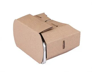 Virtual glasses with 3D carton design for mobile phones, 153mm by 83mm size, compatible with 4-6 inch screens