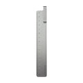 Retro creativity metal aluminium RUMA bookmark ruler with 15cm laser-engraved scale