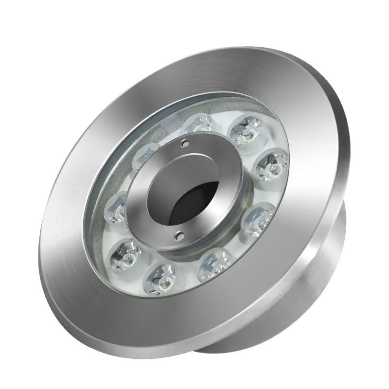 Aluminium alloy underwater lamp for garden and courtyard lighting with 12W power